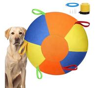 Generisch Hating Ball for Dogs, Soothing Interactive Dog Activity - Anti-Stress Ball with Carry Handle, for Garden, Pool, Game, Training, Chewing Fun, Puppies, Small, Medium, Large Dogs