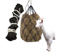 Generisch Hay Feeder - Portable Hay Net Slow Feed Hay Net Bag for Ringed Haynets Horse, Supplies Hay Bag and | Multipurpose Outdoor Indoor Utility Easy to Install
