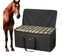 Generisch Hay Net - 112 x 46 x 56 cm Slow Feeder Storage Container - Wear-resistant Bag for Hay Bales, for Goats, Sheep, Alpacas, Farm Animals, Outdoor, Stable and Barn