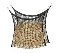 Generisch Hay Nets for - 3 x 2.7 Feet Large Capacity, Slow Hay Net | Slow Feeding Bag for Farm Animals, Horse Hay Holder with Straps for Goats, Sheep, , Trailer, Riding Stable, Trans