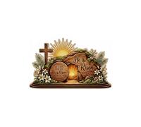 Generisch He revived Easter decorations, resurrection scenes in empty graves, tray decorations as well as church shelf decorations. (Khaki, 10 x 8 cm)