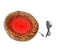 Generisch Heated Cat Bed - 3 Level Adjustable Heating Pad, Pet Nest for Cold Weather, Soft Rest and Sleeping Pillow for Pets or Kittens, Puppies, Cats, Indoor and Outdoor