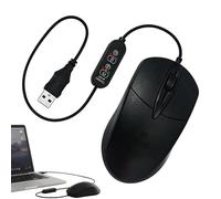 Generisch Heated Mouse, Laptop Accessories in Cold Seasons, High Precision Mouse, for Home Office, School, Designer, Students, Travellers, Cafe, Library