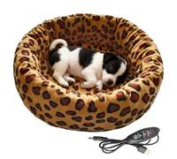 Generisch Heating Pad for Cats, USB Heating Pad with 3 Temperature Settings - Soft Rest and Sleep Nest | For Dogs, Cats, Kittens, Puppies and Indoor Outdoor Winter