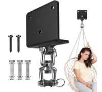 Generisch Heavy Punch Bag Holder, Ceiling Mount for Punch Bags - Steel Chains with 360 Degree Swivel Function for Martial Arts Training in the Basement Area