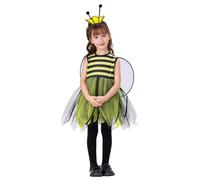 Generisch High Quality Children's Role Play Costume Halloween Festive Princess Outfit with Elegant Design for Girls (Yellow, 7-8 Years)