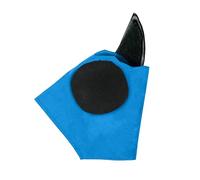 Generisch High-Quality Horse Sun Protection with Integrated Ear Protection for Relaxed Rides, Reliable Fly Protection (C, 24 x 24 cm)