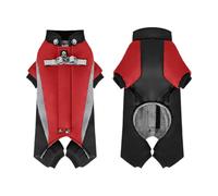 Generisch High-quality winter coat for pets, adjustable jumpsuit with reflective strips, practical D-ring for optimal safety in all weather conditions (D, 27 cm)