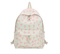 Generisch Hiking Backpacks 65 Litre Laptop Backpack Aesthetic Travel Daypack for Women Bow Backpack Backpacks Girls with School, pink, Einheitsgröße, Daypack Backpacks