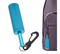 Generisch Hochet Plongée Sous Marine Shaker Aluminium 11 cm, Signal Sonore Bruit Cloche Balle Acier, Accessory Sécurité Communication Kit, Clip Crochet Rapide Attache Gilet | Pour Instructeur Guide