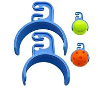 Generisch Holder, 2-piece durable quick connection, edge holder, 9 x 7.7 cm, for storage, organisation, transport, players, teenagers, adults