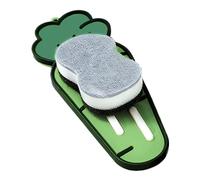 Generisch Holder for Pot Lid, Carrot Shape Holder with Non-Slip Protection, Drying Mat for the Kitchen, for Pot Lid, Spatula, Chopping Board, Utensils, Counter Storage, Dish Drying