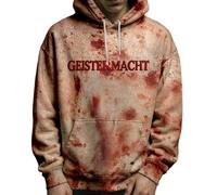 Generisch Hooded Jacket Men's Hoodies & Sweatshirts Halloween Bloody Letter Print Hoodie for Men Casual Loose Fit Graphic Sweatshirt Autumn Winter Clothing Sportswear for Men, Red 5, M