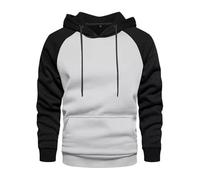 Generisch Hooded Pullover Men's Patchwork Pullover Camouflage Hoodie Y2K Long Sleeve Colour Block Sweatshirt Winter Warm Cardigan Basic Winter Jacket Drawstring Sweat Jacket Leisure Pattern Shirt, a