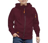 Generisch Hoodie Boys Children's Zip Up Hoodie Sportswear Outdoor Leisure Sweat Jacket with Hood Plain Sporty Sweatshirt Vintage Hoodie Long Sleeve Pullover Hoodie Hooded Jacket