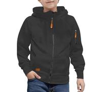 Generisch Hoodie Boys Children's Zip Up Hoodie Sportswear Outdoor Leisure Sweat Jacket with Hood Plain Sporty Sweatshirt Vintage Hoodie Long Sleeve Pullover Hoodie Hooded Jacket
