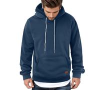 Generisch Hoodie Men's Couple Pullover Hooded Casual Sporty with Pocket Vest Men With, darkblue, L