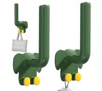 Generisch Hooks for Wall, Wall Corner Hook, Elephant Hanger 2 - Wall Kitchenware Utensils Hangers Multi-Purpose Shower Hook Holder for the Kitchen Toilet
