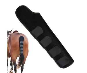 Generisch Horse Tail Wrap - Neoprene Tail Guard | Fastening Straps Protective Horse Accessories Breathable Horse Protection for Stable Use for Outdoor Racing Competition