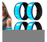 Generisch Horseshoe Light Strips - 13.78 x 1.57 Inches, Ankle Bands, Adjustable | Waterproof Reflective Ankle Straps, Horse Leg Bands for Night Riding, Outdoor Use