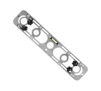 Generisch Hot and Cold Water Pipe Leveler, Plumbing Faucet Leveling Tool, 13.78 x 2.76 Inches Adjustable Fixing Bracket, Stainless Steel Design, High-Efficiency Gadget for Garage