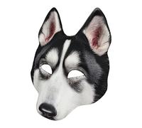 Generisch Husky Masquerade Face Cover, Dog , Realistic Carnival , Costume Cosplay Props, Halloween , Photo Booth Props for Halloween Decoration