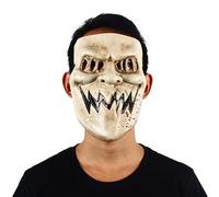 Generisch Hworks Cosplay Costume Mask Halloween The Purge Theme Mask Cosplay Halloween Props Kiss Me Half Face Adult