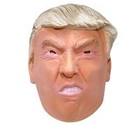 Generisch Hworks Donald John Trump Headwear Latex Full Face Mask Simulation Cosplay Costume Props for Halloween Party