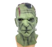 Generisch Hworks Frankenstein Headwear Latex Full Face Mask Scary Cosplay Costume Props for Halloween Party