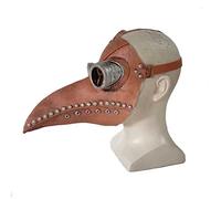 Generisch Hworks Steampunk Beak Mask Latex Full Face Mask Cosplay Costume Props for Halloween Party