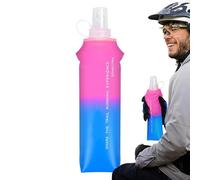 Generisch Hydration Pack - Running Soft Flask | Hiking Gear Collappsible Water Bottle Portable Container with Easy Open Lid Fits Hydration Backpacks for Cycling Climbing Running Hiking