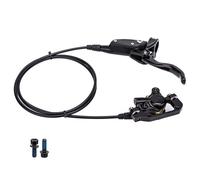 Generisch Hydraulic Brakes with Matching Adaptor Made of Aluminium Alloy as a Replacement Part - Hydraulic Disc Brake Set - for Cycling on Roads, Tours, Races and Driving