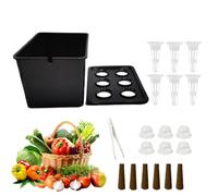 Generisch Hydroponic Plant Box - Beginners All Year Round Growing - Indoor Hydroponics Plant and Growing Set, for Home, Balcony, Parterre, Hotel, Salad and Flowers