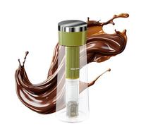 Generisch Ice Cooled Drinks Carafe - 3.35 x 3.35 x 9.76 inches, Stainless Steel, Leak-proof Brewing Vessel, Home, Worktop, Fridge, Door, Hiking, Travel, Brunch, Party, Party