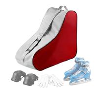 Generisch Ice Skate Bag, Large and Adjustable Backpack Carry Bag, Roller Skate Backpack with Zip, for Children, Girls, Children's Shoes