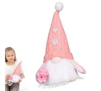 Generisch Illuminated Valentine's Day Gnomes - 15cm Large Romantic Gnome Doll, LED Valentine's Day Table Decoration, Decorative Figure | Cute Home Decoration for Party, Table Decoration, Romantis