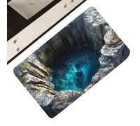 Generisch Illusions Rug - Non-Slip Flooring, 3D Effect Runner - Suitable for Kitchen Bathroom Entrance Patio Indoor as well as Halloween Decoration