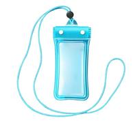 Generisch Impermeable para Móvil Flotante | SECA De PVC Y TPU Transparent De 24 x 11 cm | Soporte Estanco Con Pantalla Táctil para Natación, Buceo, Playa Y Esnórquel, Blue, Siehe Beschreibung, See