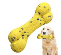 Generisch Indestructible Dog Toy Ball, Chew Ball for Dogs, Dog Chew Toy | Football Toy for Dogs with High Elasticity Building Football Toy