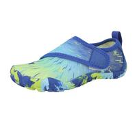 Generisch Indoor Shoes Boys 31 with Soft Sole for Children, Outdoor Purpose Fitness Swimming Shoes Trainers Girls 29, blue, 11.5 UK Child