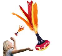 Generisch Indoor Shuttlecocks, Hand Shuttlecock Game, Feather Hand Sports Toy - Hand Kick Shuttlecock, Garden Game, Training Aid to Improve Hand Muscle Strength
