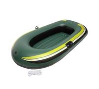 Generisch Inflatable Boat 1 Person 140 x 90 cm - Extra Thick PVC Bath Boat for Lake & River, Robust Fishing Boat & Paddle Boat for Outdoor Adventures on the Beach, Tear-Resistant & Stable