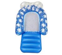 Generisch Inflatable Swimming Lounger for Adults, Water Lounger with Leg Rest - Pool Raft, for the Garden, Backyard, Lake, River, Parties, Outdoor and