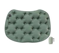 Generisch Inflatable Travel Seat Cushion, Aeroplane Seat Cushion with Air Technology and Storage Bag - Lightweight Office Chair Seat Cushion for Grandstands Patios Wheelchairs Stadiums Cars Trains