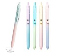 Generisch Ink Pens Gel 0.7mm Pens Fine Point Smooth Writing Precision Tips with Comfortable Grip and Clip for Vocational School for Students Teachers Business School