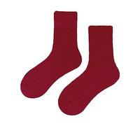 Generisch Instructions Socks Knitting for Women, Lightweight and Thin, Spring and Candy Colours, Multicoloured, Soft Four Seasons Socks, Sneaker Socks, Cats, Wine Red, One Size