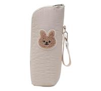 Generisch Insulated bottle bag, insulated breast milk carry bag, milk bottle storage bag, for home, holidays, road trips, on the go, walking, camping and picnic, cream-coloured, Siehe Beschreibung