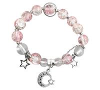 Generisch Intelligent Bracelet Woman Pure Pearl Bracelets For Women 2025 Handmade Stylish Adjustable Dainty Beach Bracelets Energy Bracelet For, Einheitsgröße, Plastic, No Gemstone