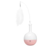 Generisch Interactive cat play ball, game with treat dispenser, fun cat fishing rod for cats and kittens for training, relaxation and physical activity in the home area