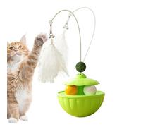 Generisch Interactive Cat Toy, Interactive Learning Toy for Pets, Kitten Play Rod and Toy, for Small and Medium Kittens, Indoor, Outdoor, Yards, Patios, Gardens, Lawn